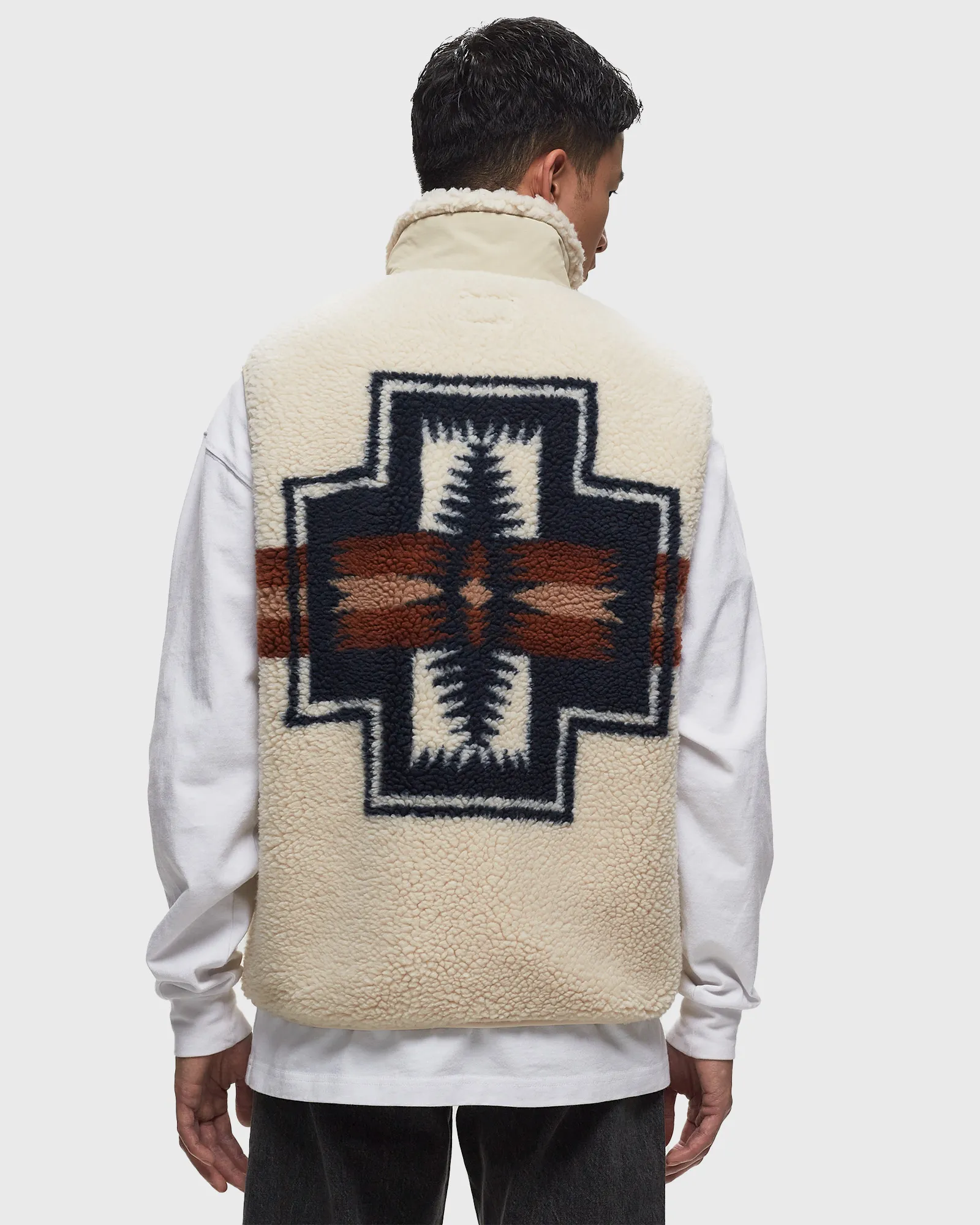 Pendleton BOA STAND VEST IVORY HARDING