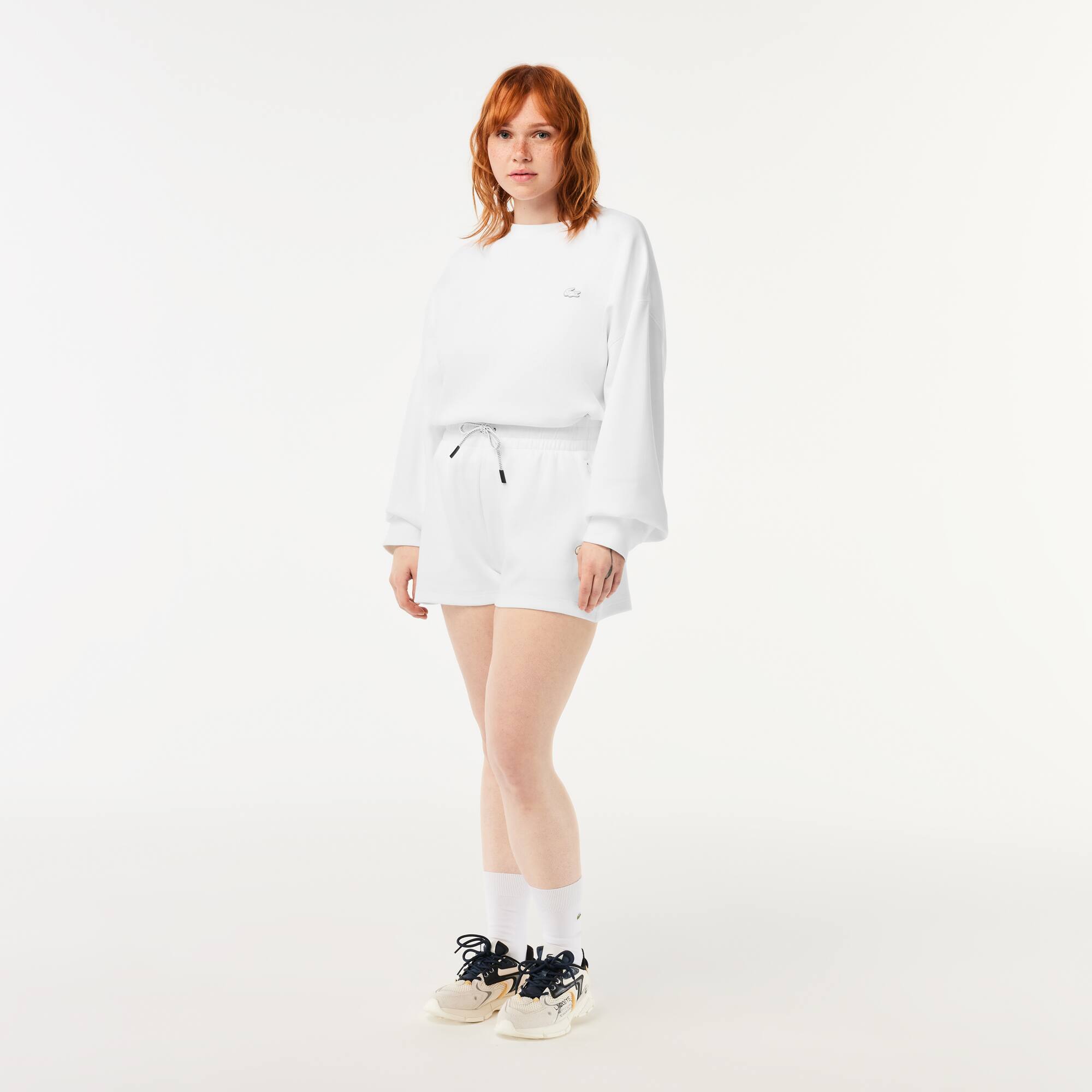 Damen LACOSTE Shorts Shorts - Weiss - Lacoste - Damen
