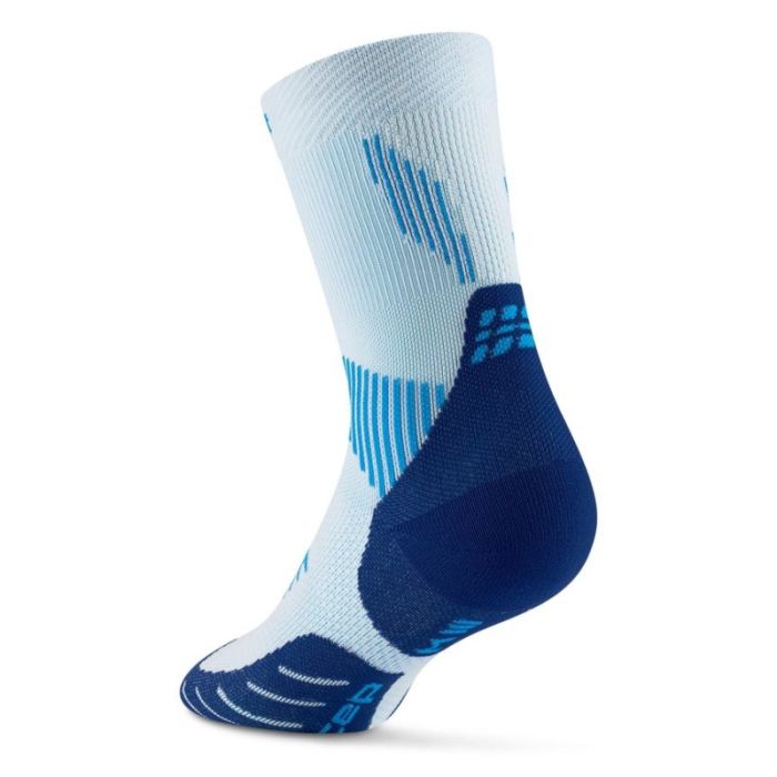 CEP Dame Strømper Core Run Socks Mid-Cut 5.0 Blå