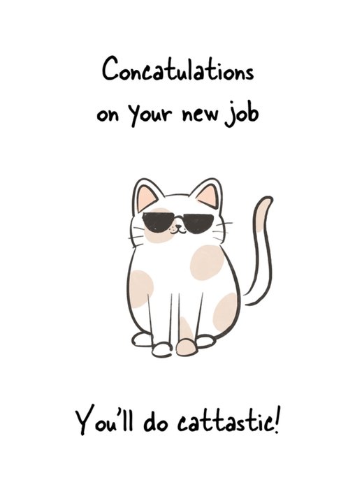 Greetz | Nieuwe baan | kat | zonnebril