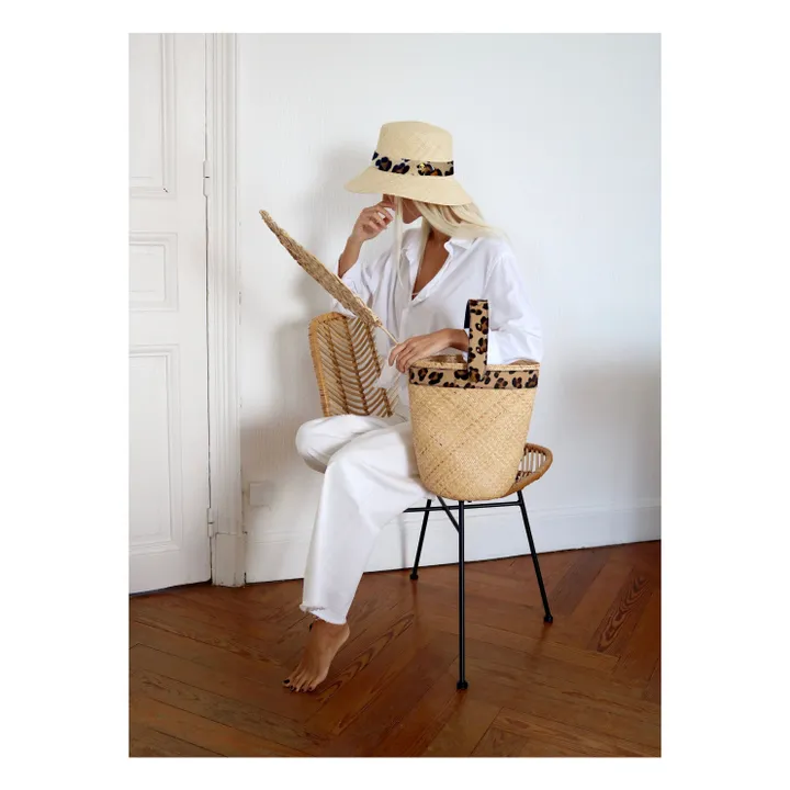 Lastelier Chapeau Riviera | Léopard