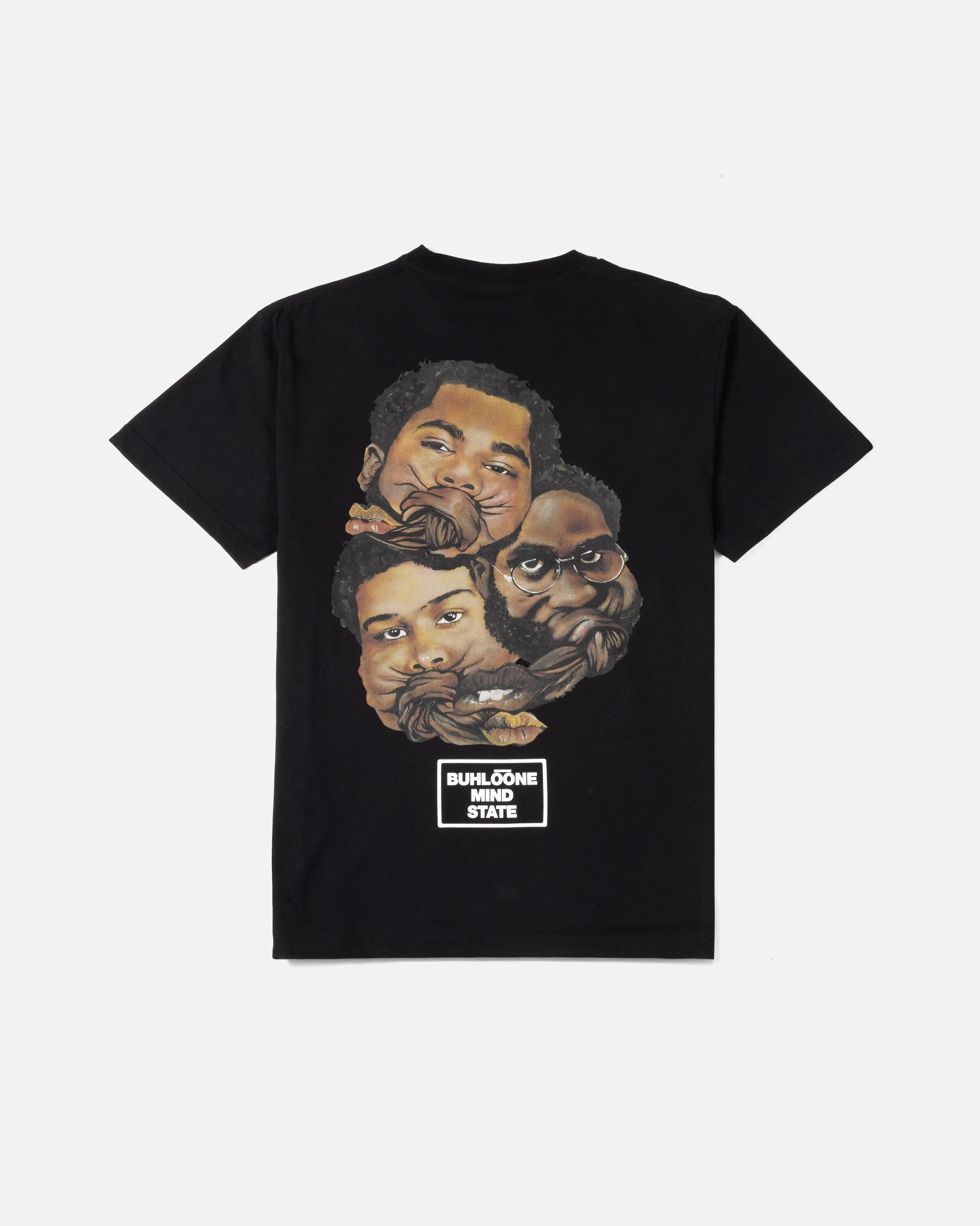 Patta x De La Soul Buhloone State Of Mind T-Shirt (Black)