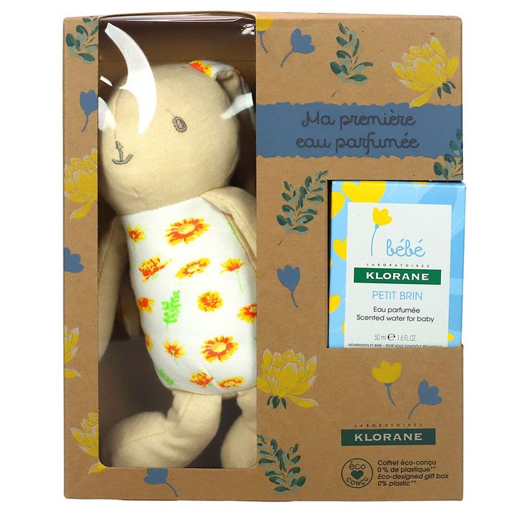 Ma Première eau parfumée + doudou lapin