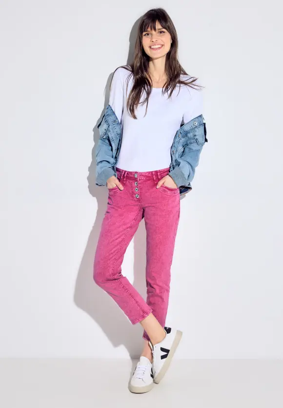 Casual Fit Color Hose - pink sorbet