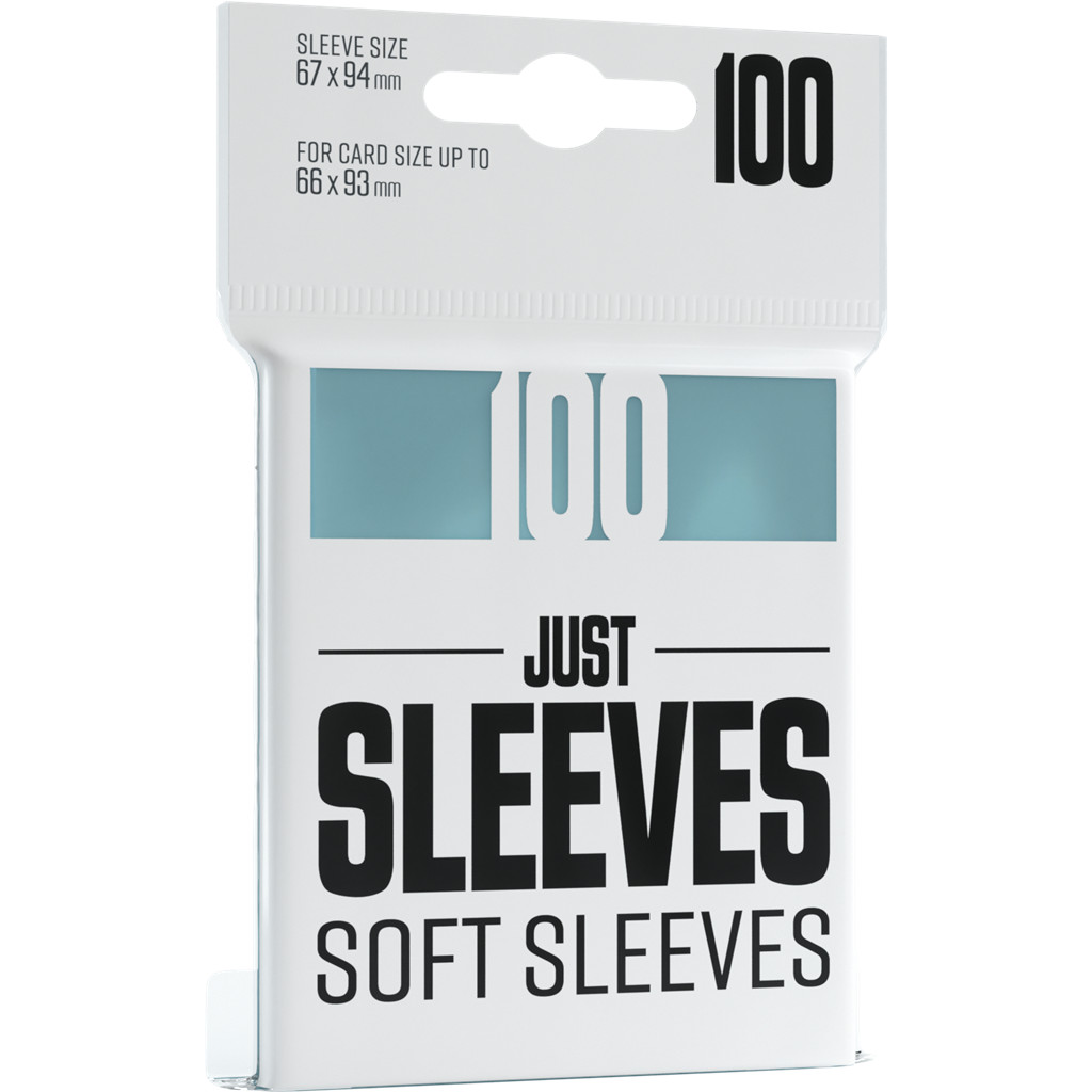 Gamegenic - 100 Just Sleeves - Soft Sleeves