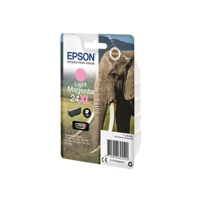 Epson 24XL Elephant - magenta clair - cartouche d'encre originale