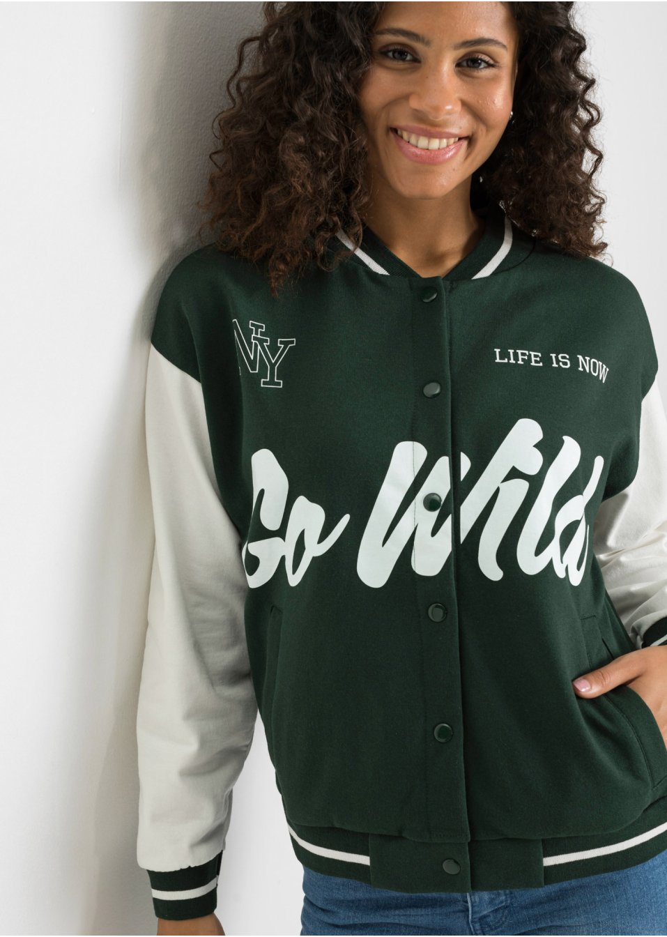 Blouson sweatshirt