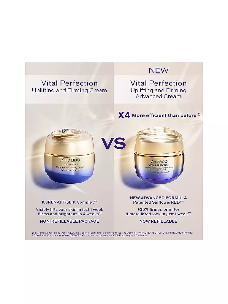 SHISEIDO Uplifting and Firming Advanced Cream Refill 50ml keine Farbe