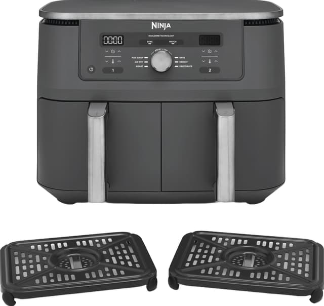 Ninja Dual Zone Max airfryer DZ400EU (Gun metal grå)