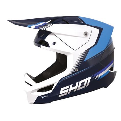 Casque cross Shot RACE - TRACER 2023 - Bleu