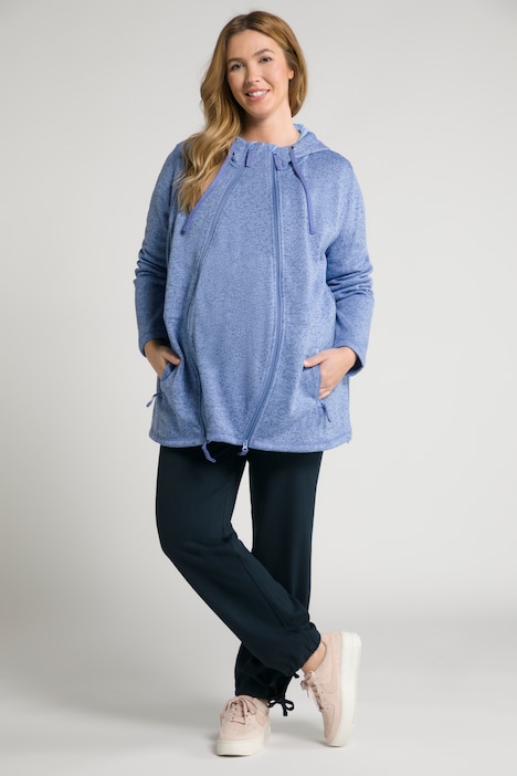 Bellieva-Sweatjacke, herausnehmbarer Einsatz