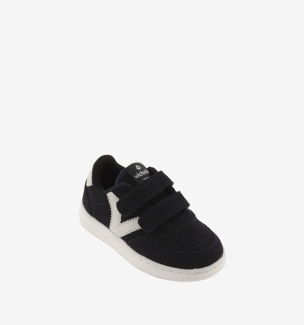 TIEMPO SPLIT LEATHER TRAINERSMARINO