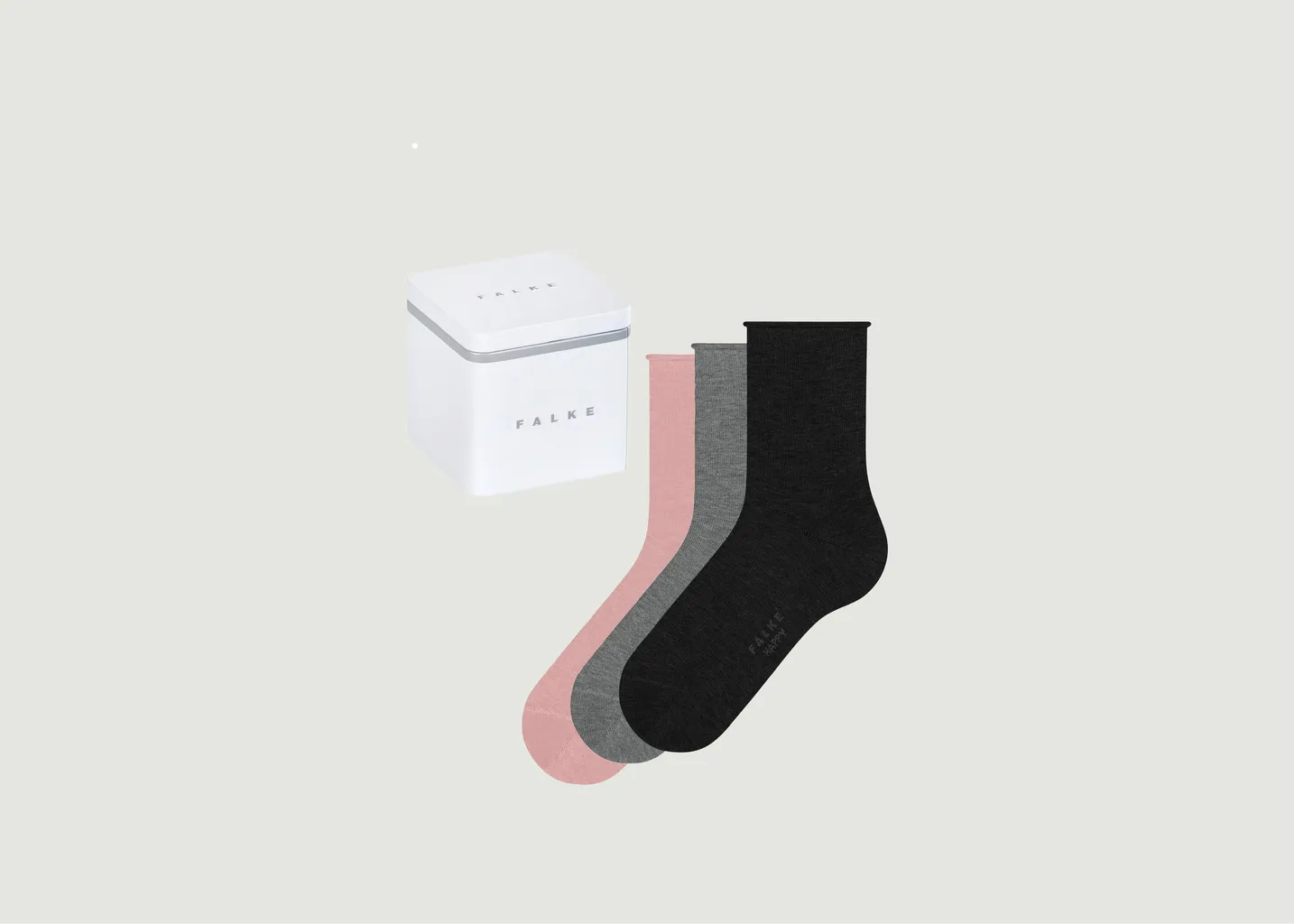 Lot de 3 paires de chaussettes Happy Box Falke