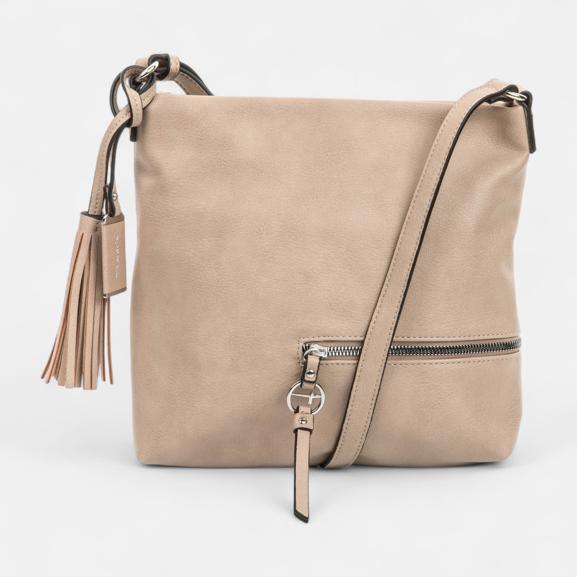 Sac bandoulière taupe