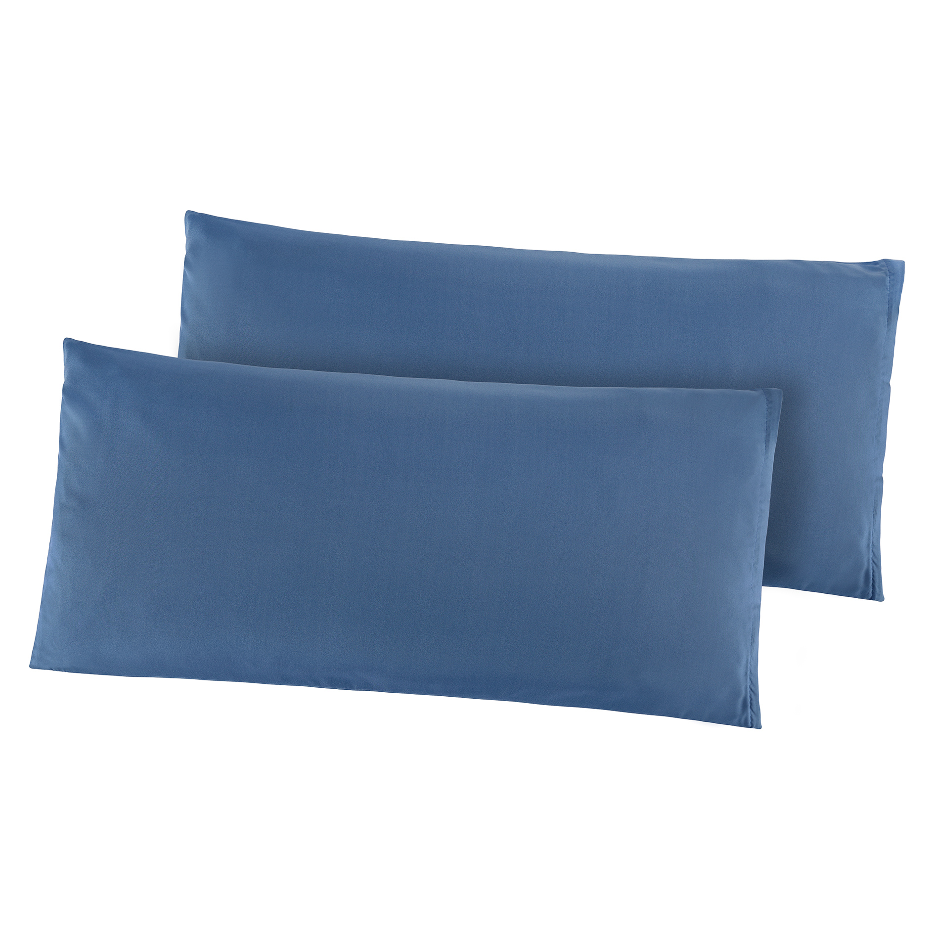 2er-Pack Kissenbezug - blau - 40x80 cm