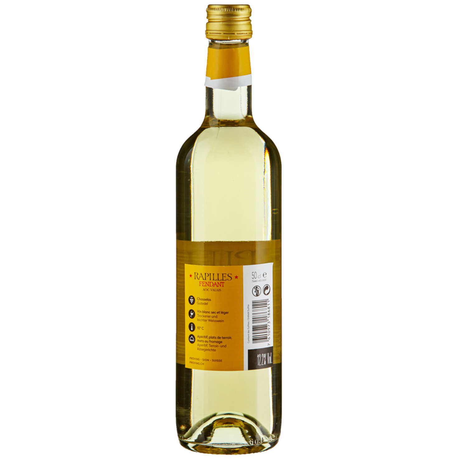 Valais AOC Fendant Rapilles -50cl