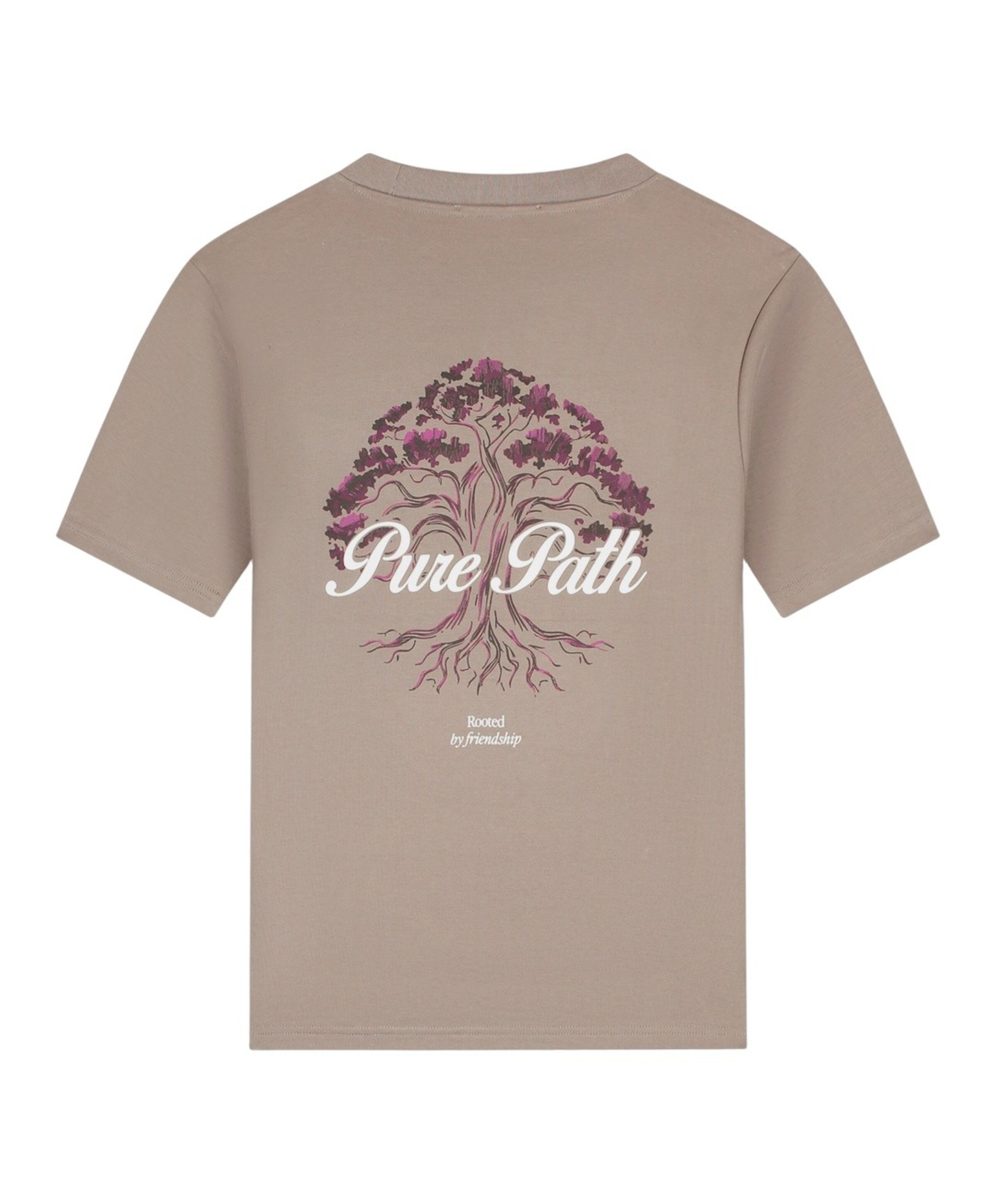 Pure Path Heren T-shirt beige