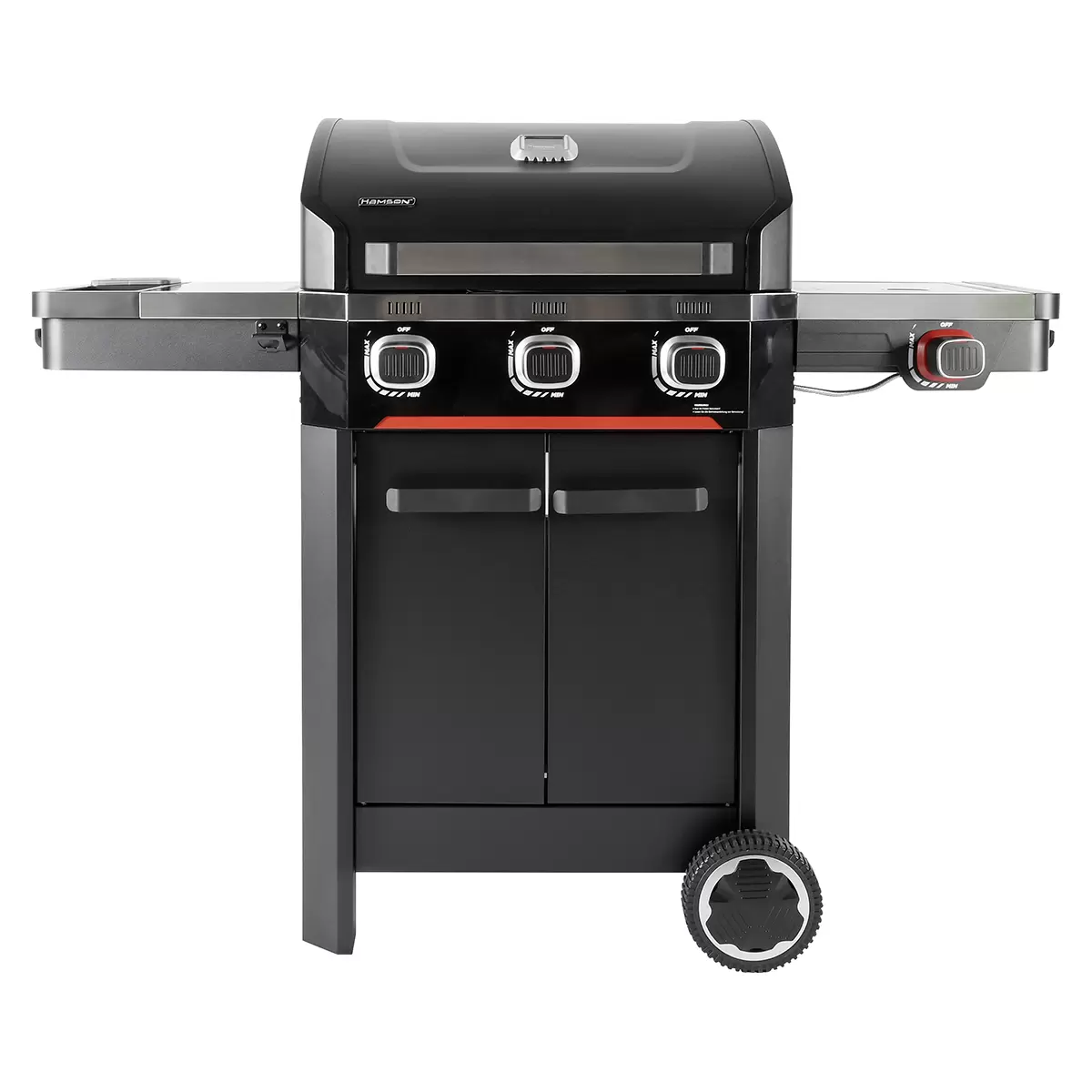Gasgrill Hamson Mercury Schwarz