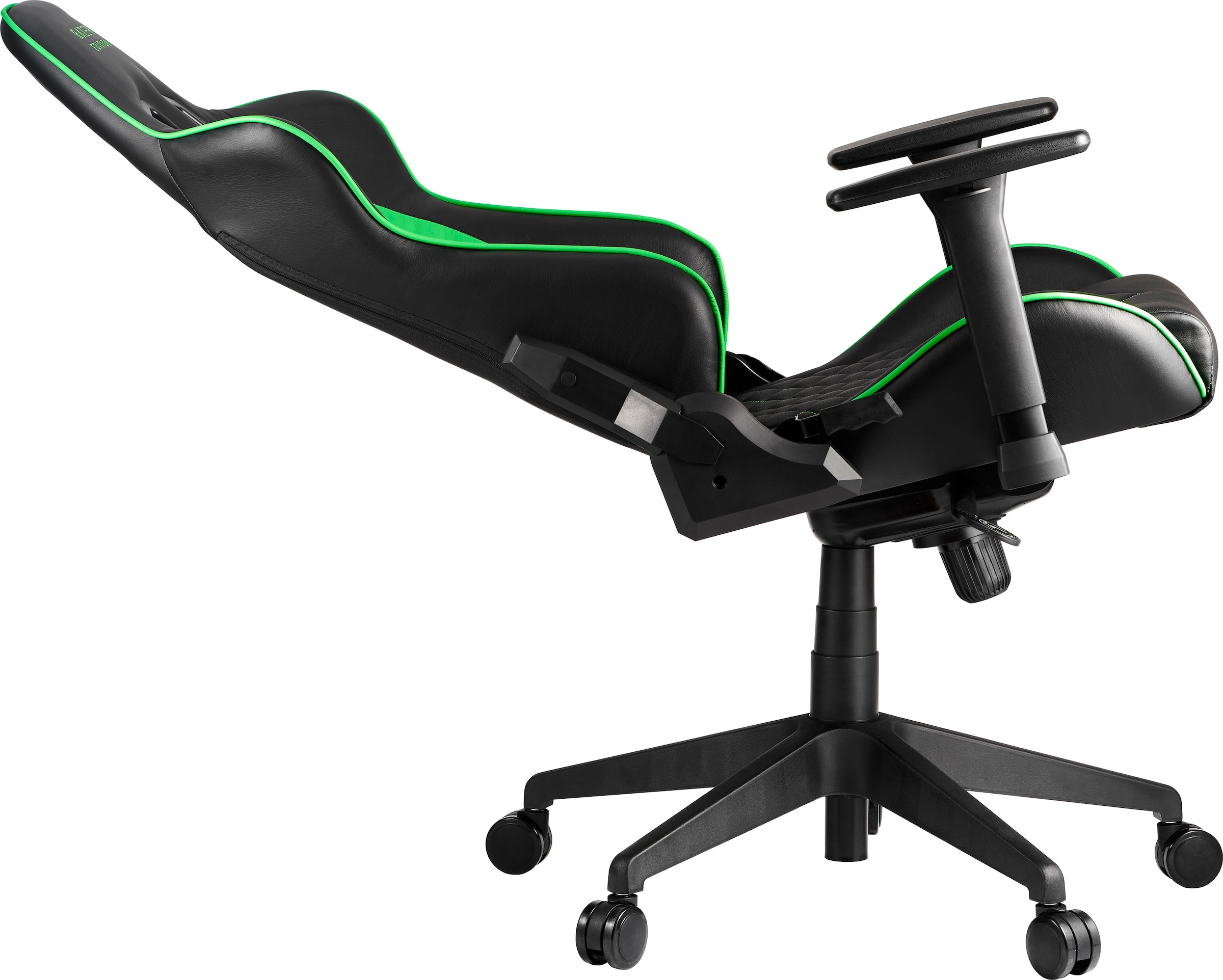 RAZER Gaming-Stuhl »Tarok Pro by Zen, PU Kunstleder« () 3D-Armlehnen, Lendenkissen und Kopfkissen, bis 130kg