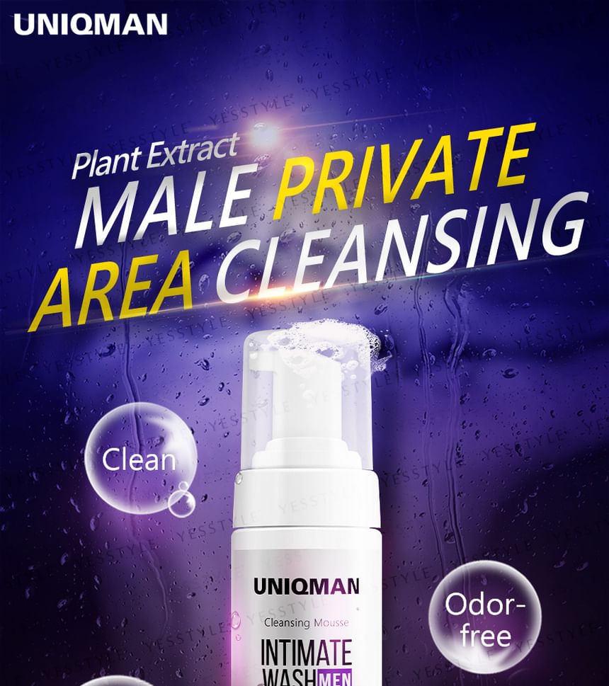 BHK's - Uniqman Intimate Wash Men Cleansing Mousse