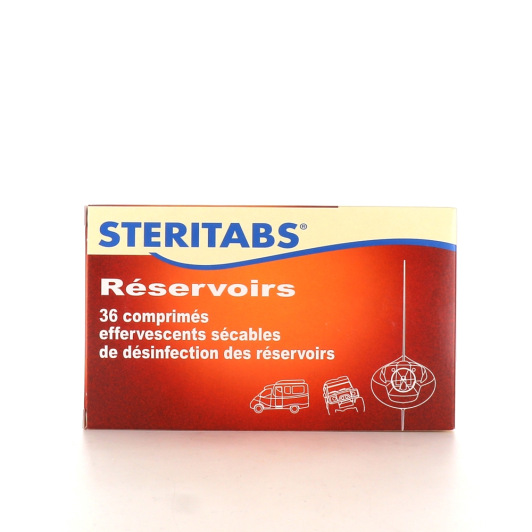 Steritabs Réservoirs : comprimés de désinfection