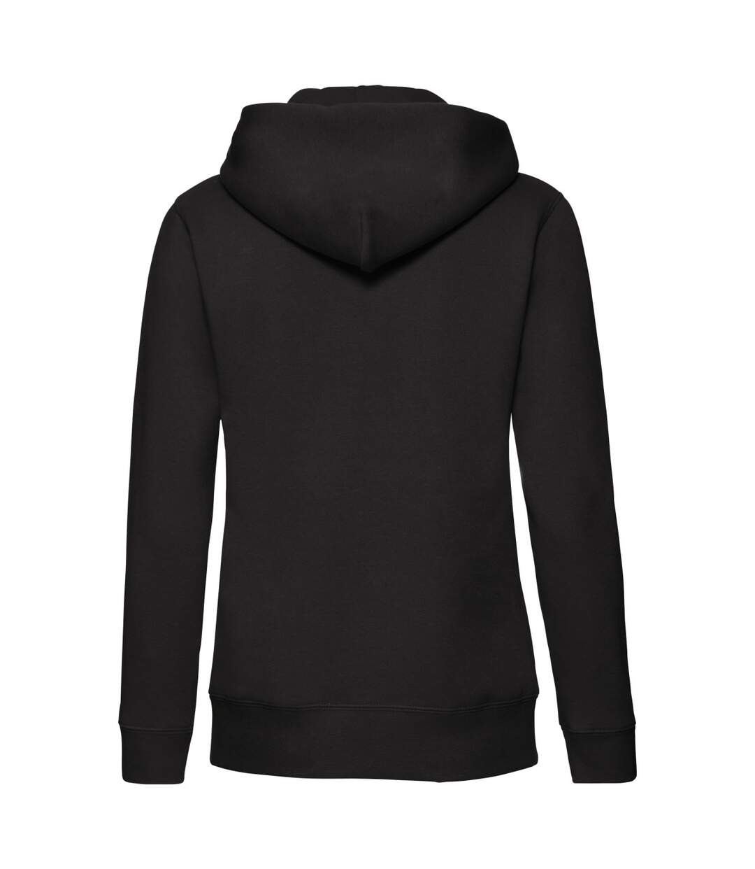 Fruit Of The Loom - Sweatshirt à capuche et fermeture zippée - Femme (Noir) - UTBC1372