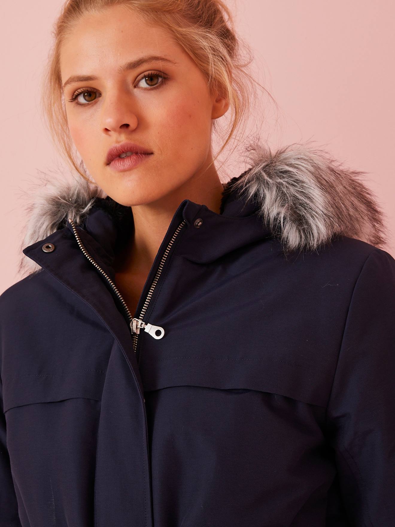 Parka evolutiva 3 em 1 para gravidez e pós-parto, cinza escuro