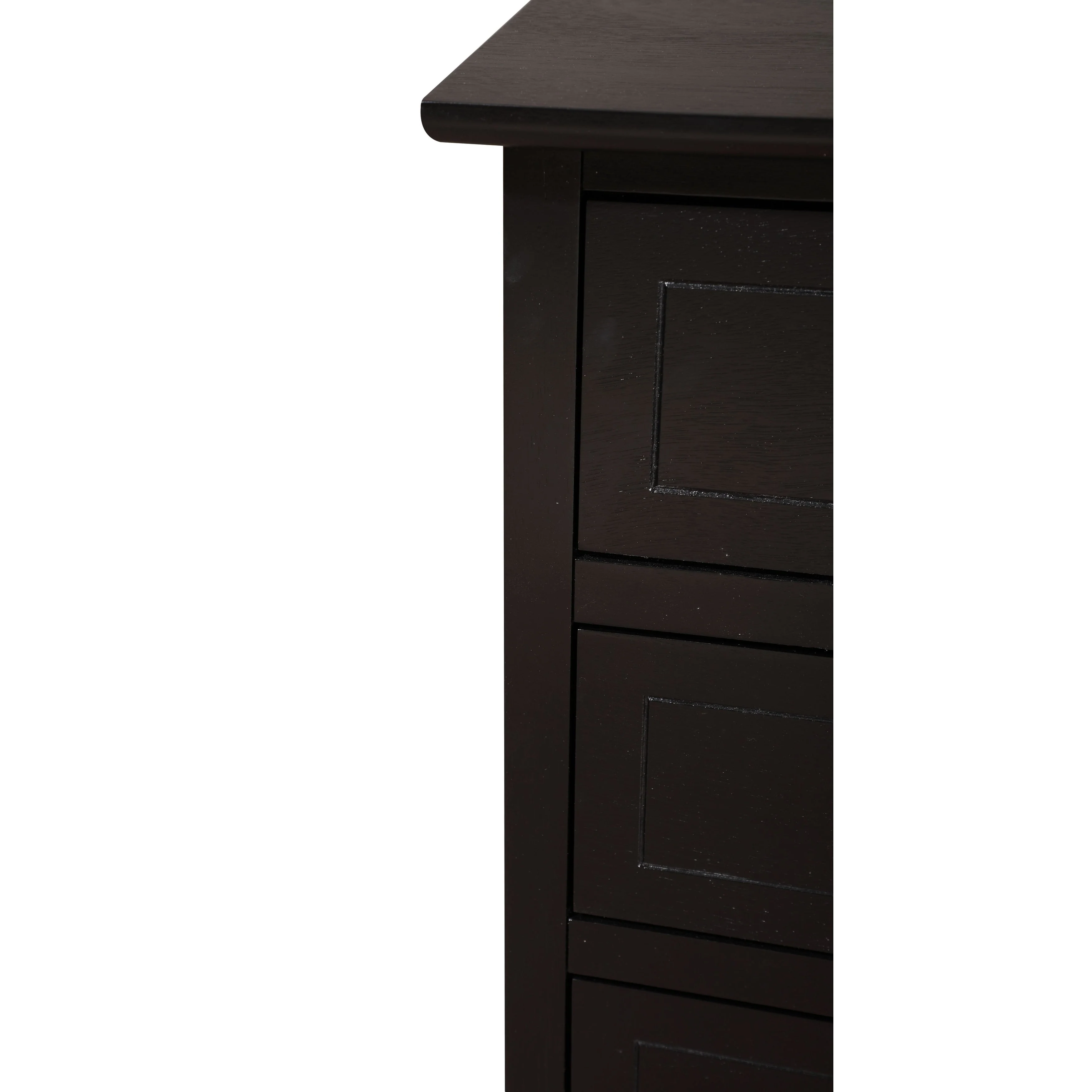 Daniel 3-drawer Transitional Wooden Nightstand