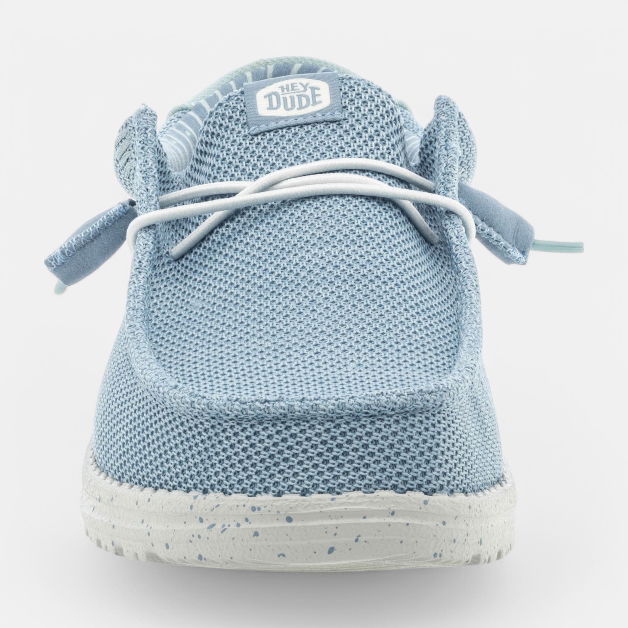 Baskets en toile Homme bleu ciel
