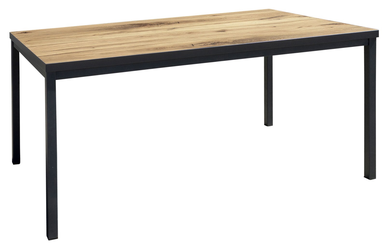 Esstisch Lola 160 x 90 cm Eiche teilmassiv furniert