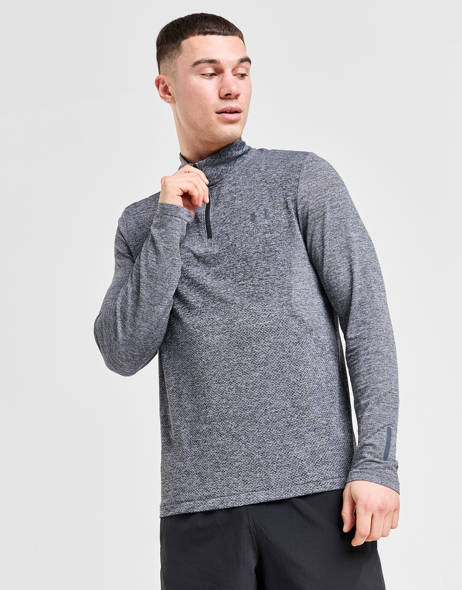 Under Armour Haut Zippé Seamless Stride Homme