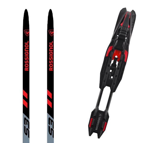 Pack ski de fond ROSSIGNOL X-IUM SKATING PREMIUM+ S3 + Fix