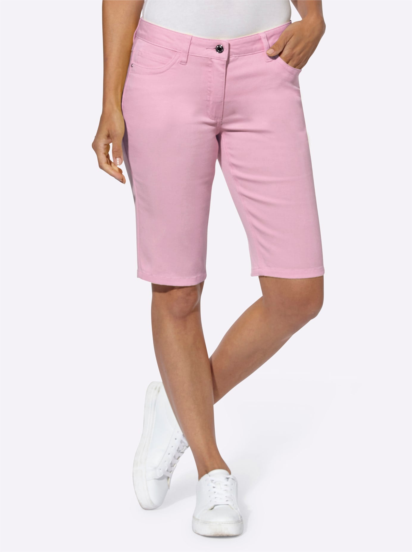 Casual Looks Jeansbermudas