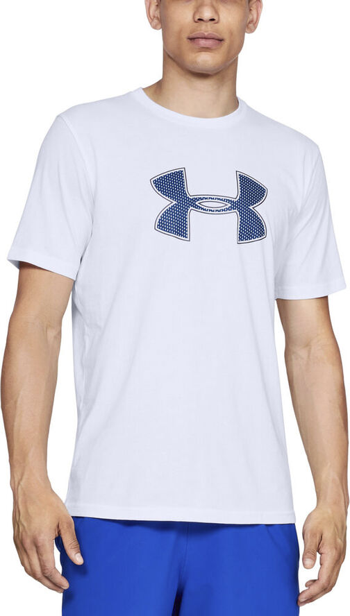 Under Armour Big Logo Traenings T Shirt Hvid