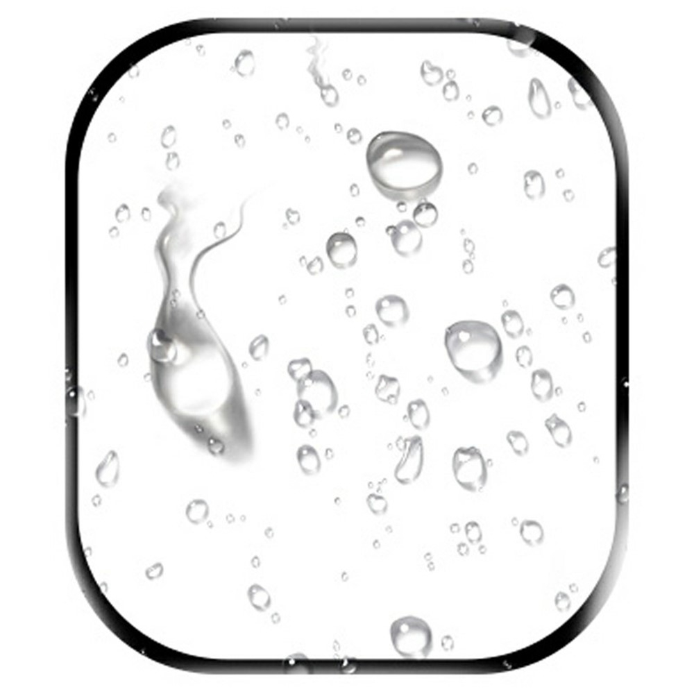 Apple Watch Series 10 (46 mm) Display Schutzfolie mit Rahmen