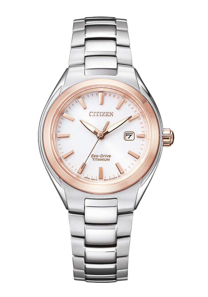 Citizen Eco-Drive Damenuhr Titanium EW2616-83A