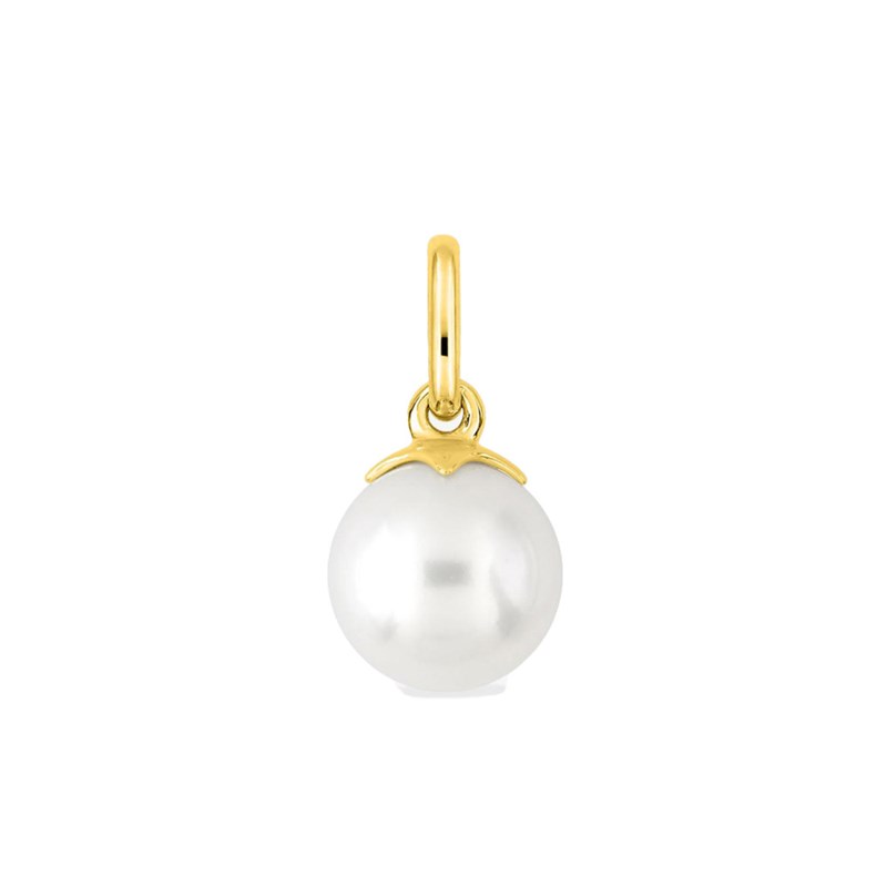 Pendentif femme - perle - Or 18 Carats