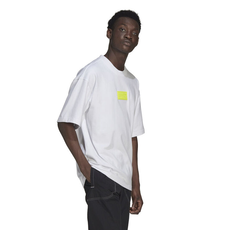 adidas R.Y.V. Oversize Silicone Badge T-shirt Hvid