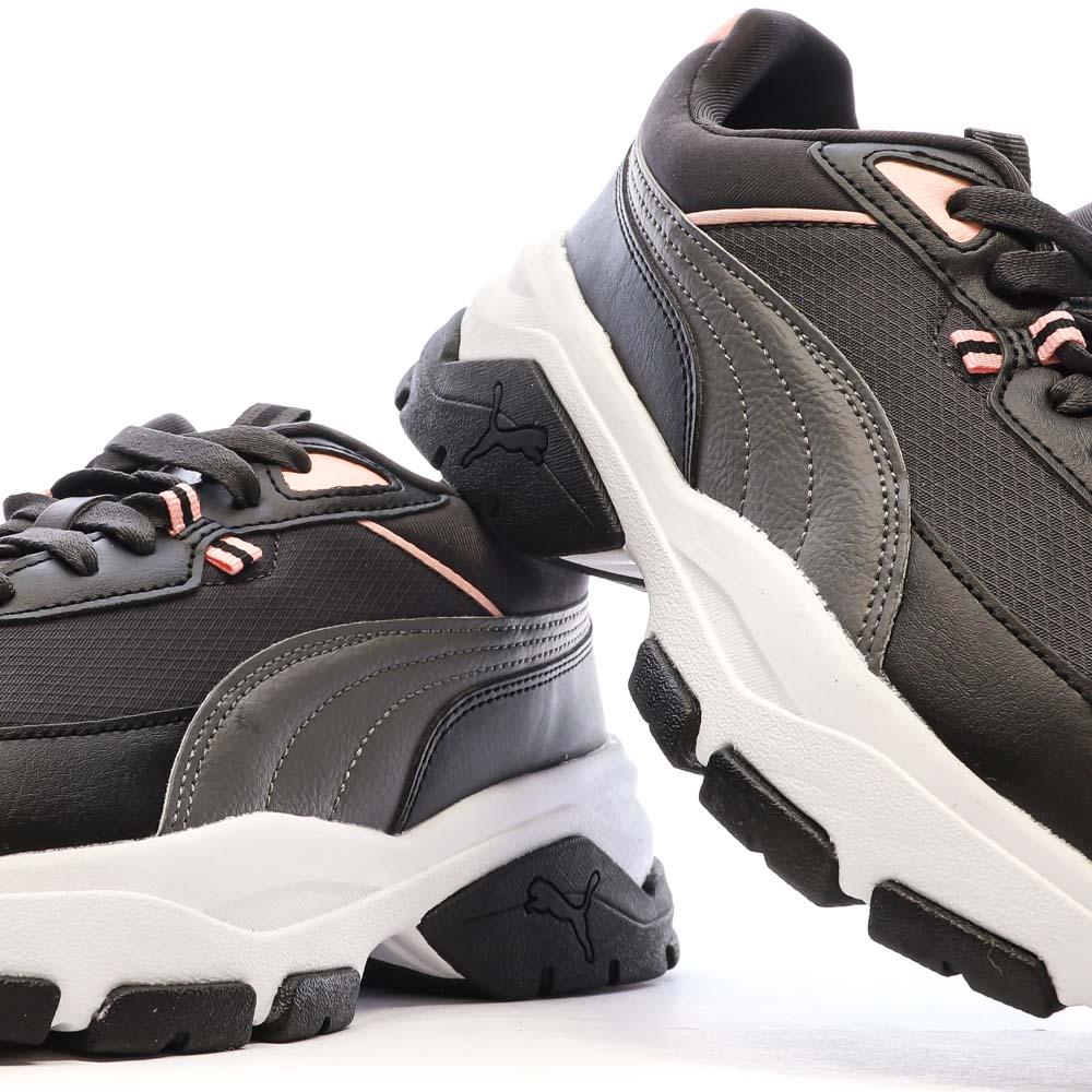 Puma Baskets Noires/Blanches Femme Puma Cassia