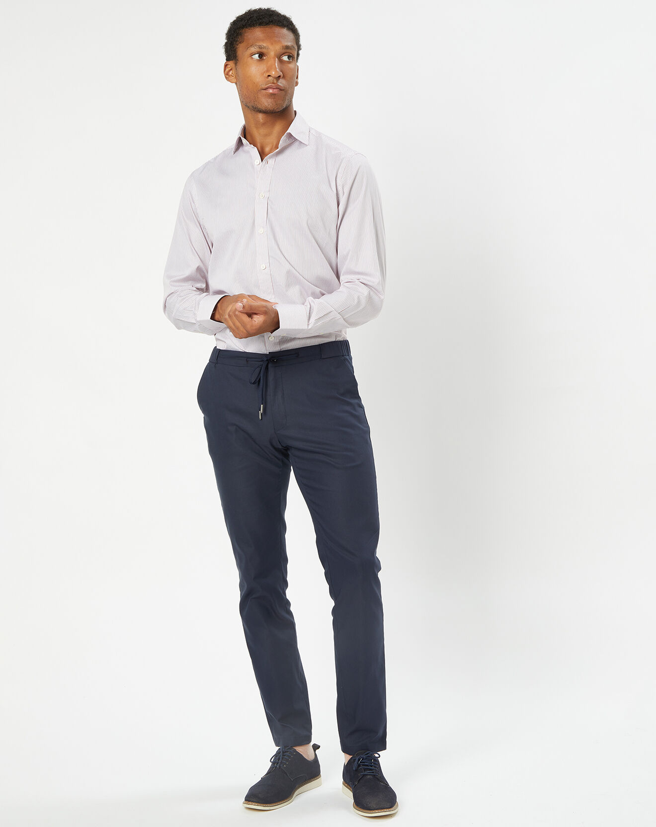 Hackett London Chemise Classic Fit rayée rouge/bleu