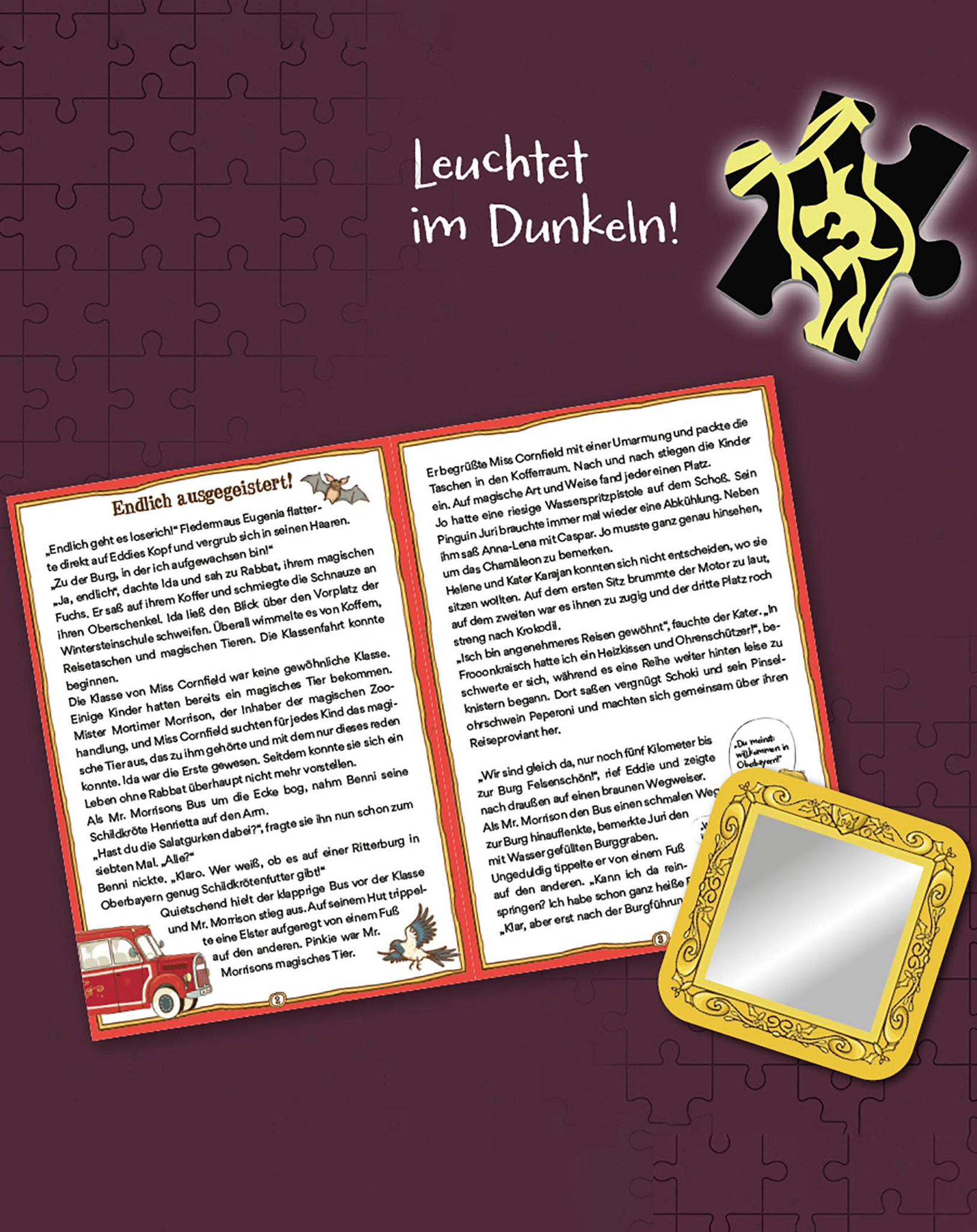 Story Puzzle SCHULE DER MAGISCHEN TIERE: Endlich ausgegeistert!