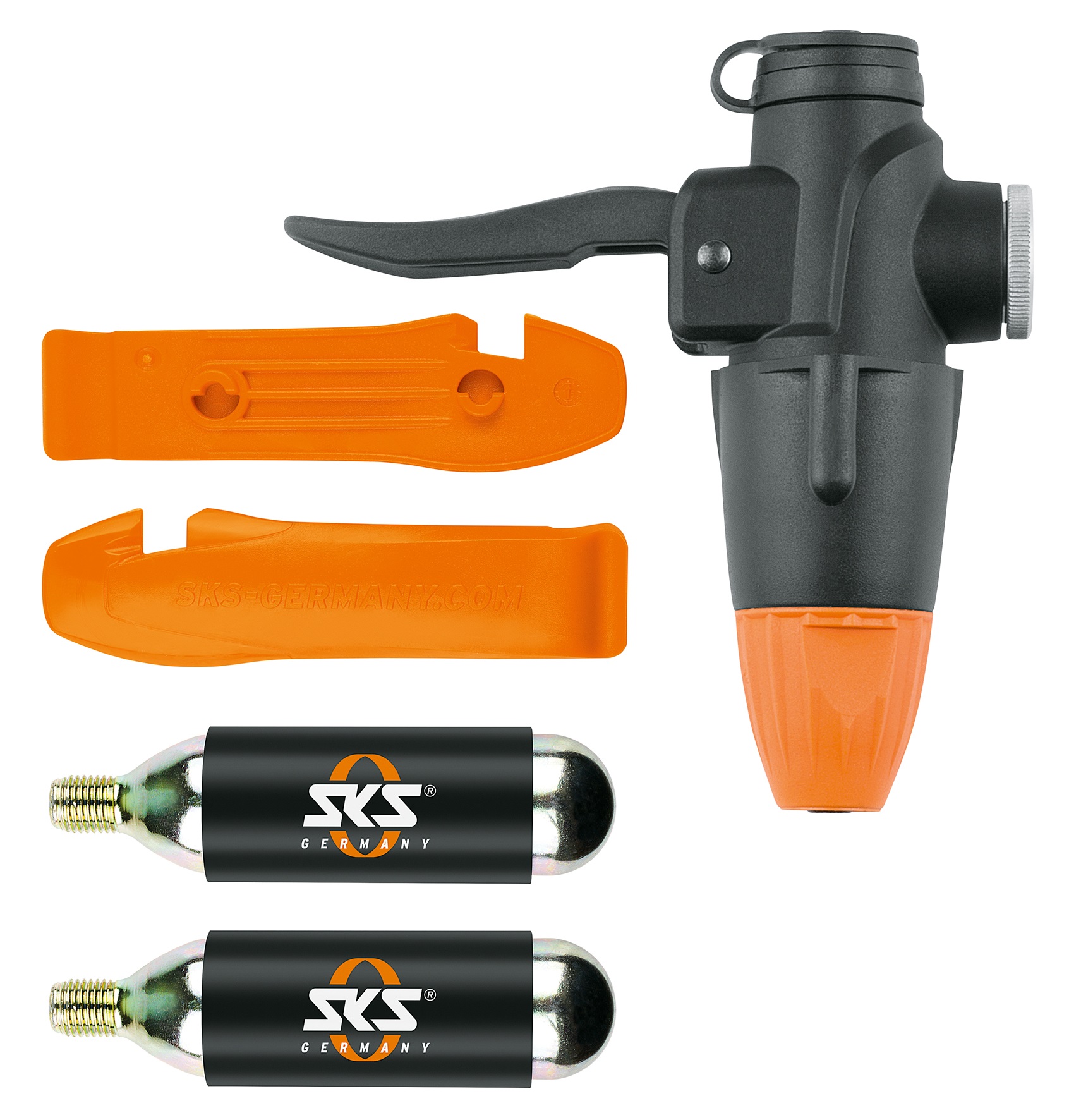 SKS Co2 pumpehoved til fodpumper
