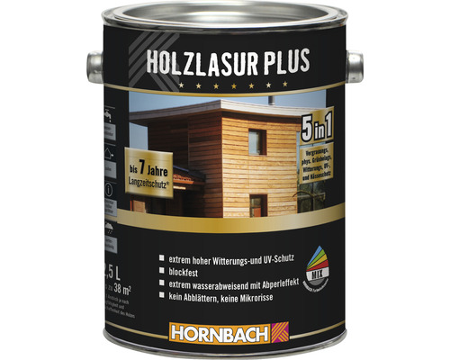 HORNBACH beits antracietgrijs 2,5 l
