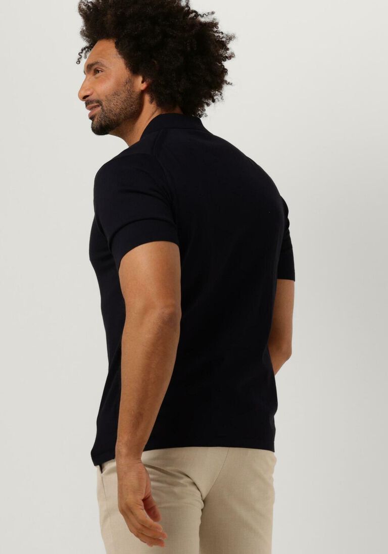 TIGER OF SWEDEN donkerblauwe tiger of sweden polo orbit ss
