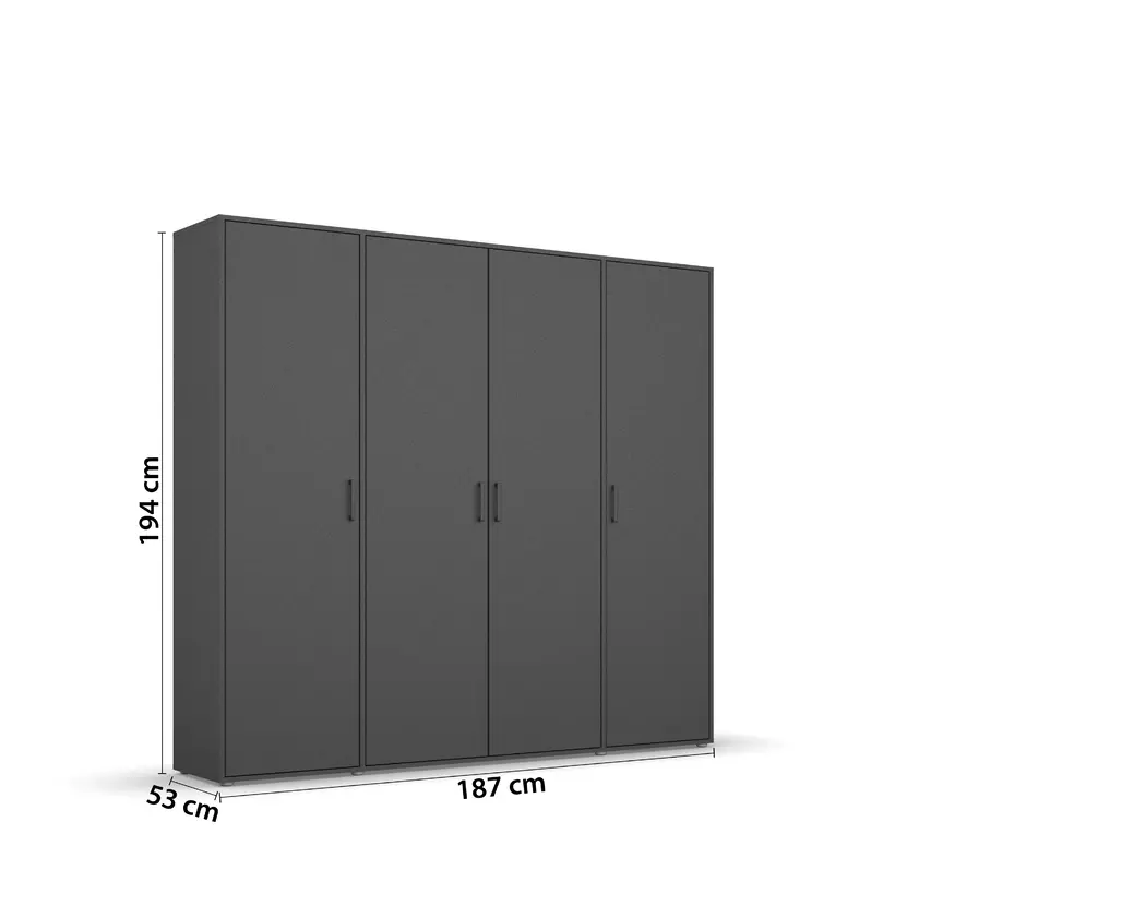 Kleiderschrank Voyager 187 x 194 cm
