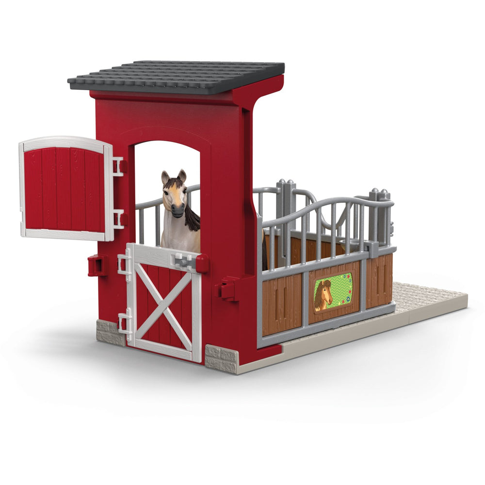 Køb Schleich Ponyboks Med Mustanghoppe
