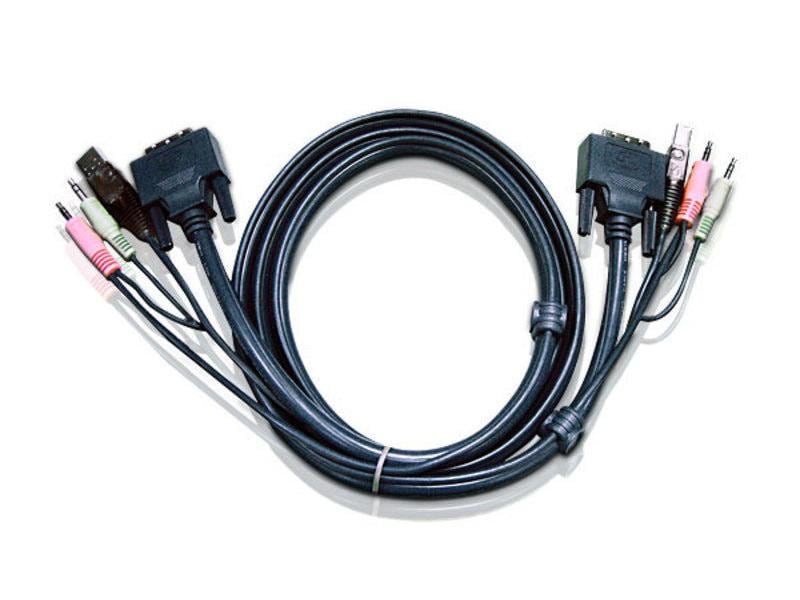 Aten KVM-Kabel 2L-7D03U PS/2-VGA-KVM-Kabel, 3 m
