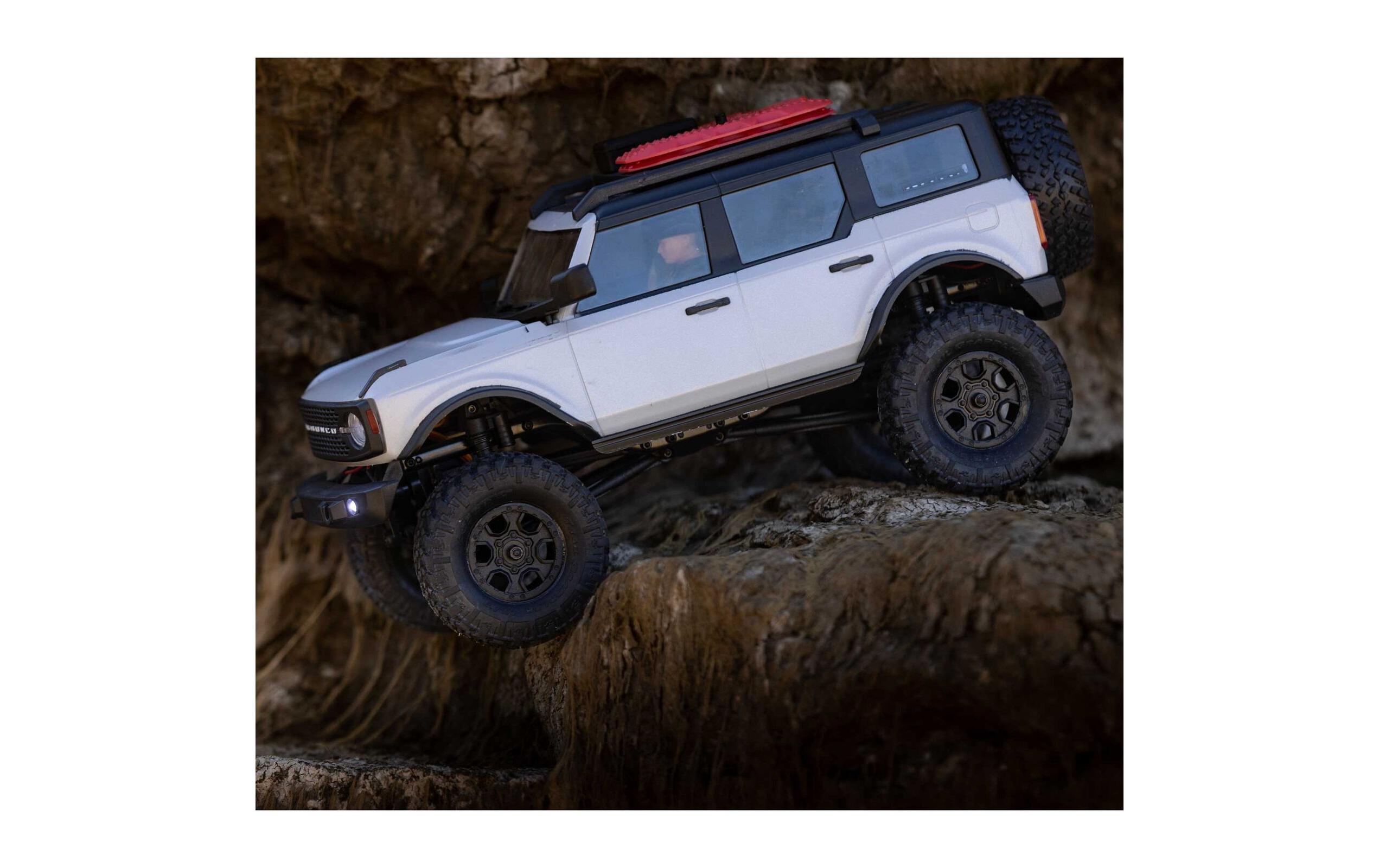 Scale Crawler SCX24 Ford Bronco 21, Grau 1:24, RTR<br>Ford Bronco 2021 Rock Crawler im Massstab 1:24