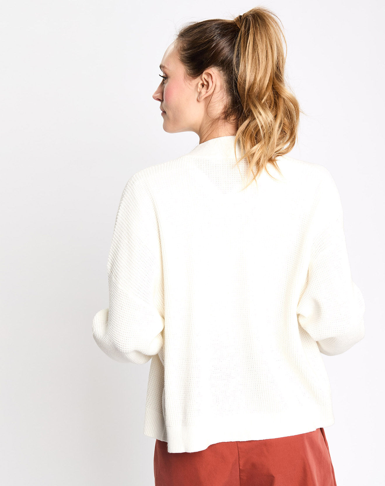 Esprit Cardigan ouvert blanc