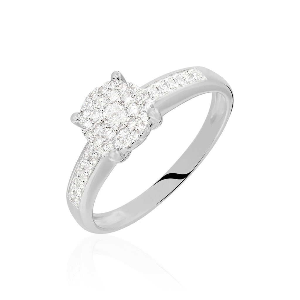 Bague Serena Or Blanc Diamant